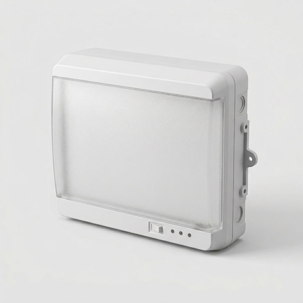 Emergency / Exit Light (Battery-Backed LED)