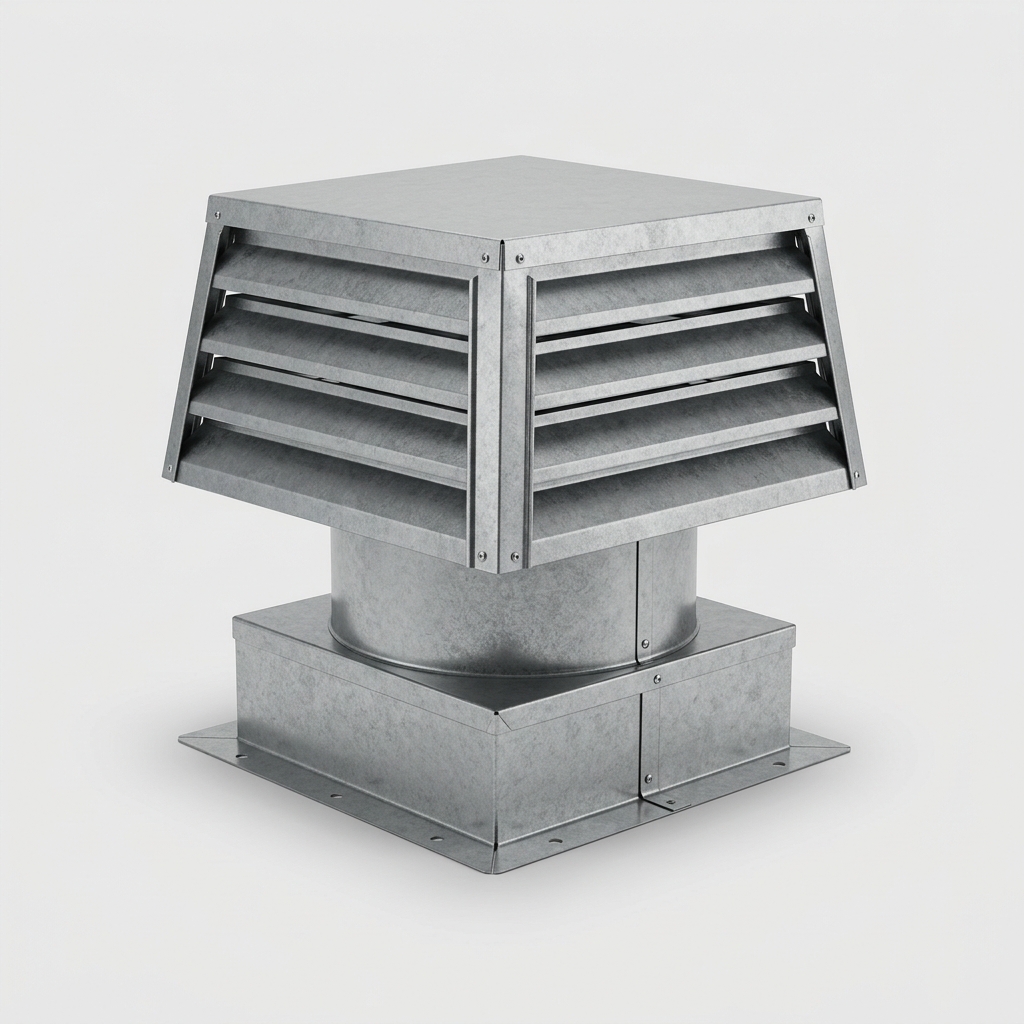 Exhaust Roof Vent (Static / Louvred)