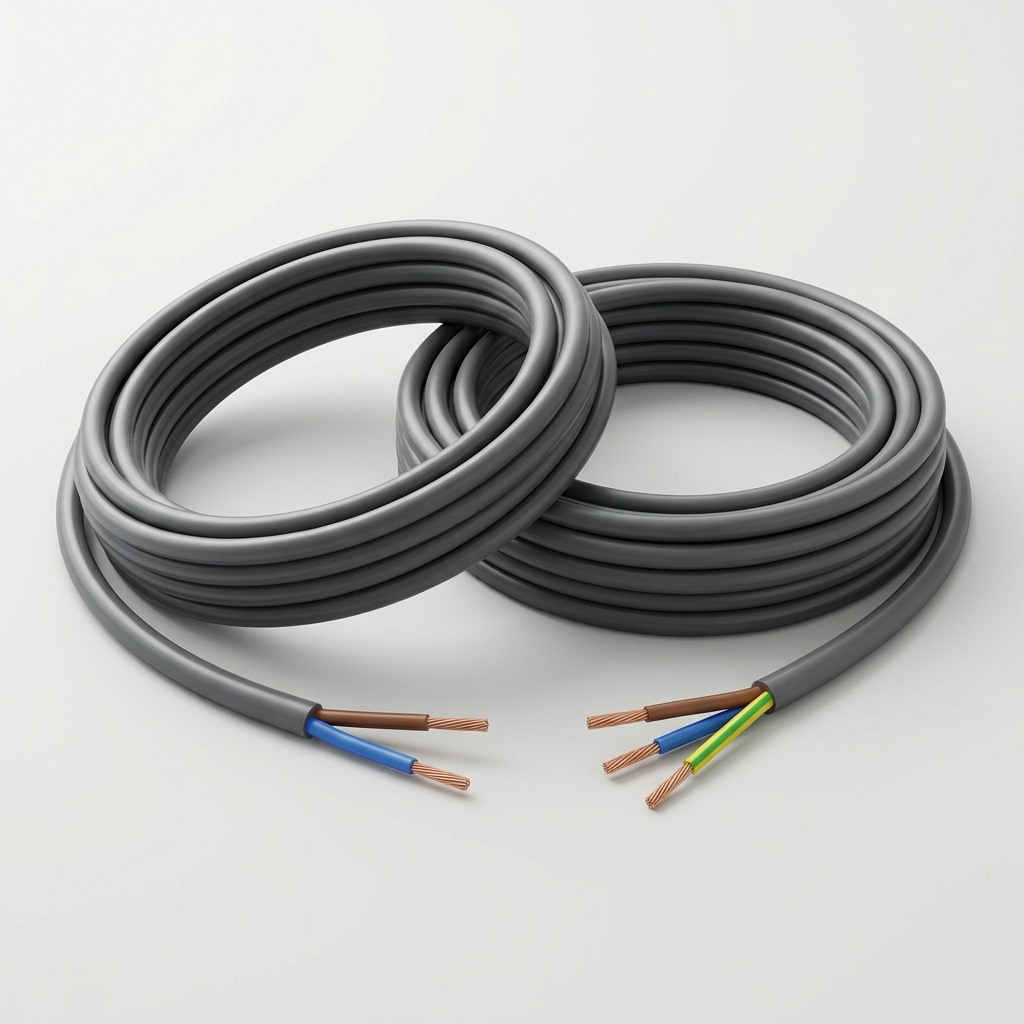 PVC Insulated Flexible Cord 2-Core / 3-Core 300/500 V