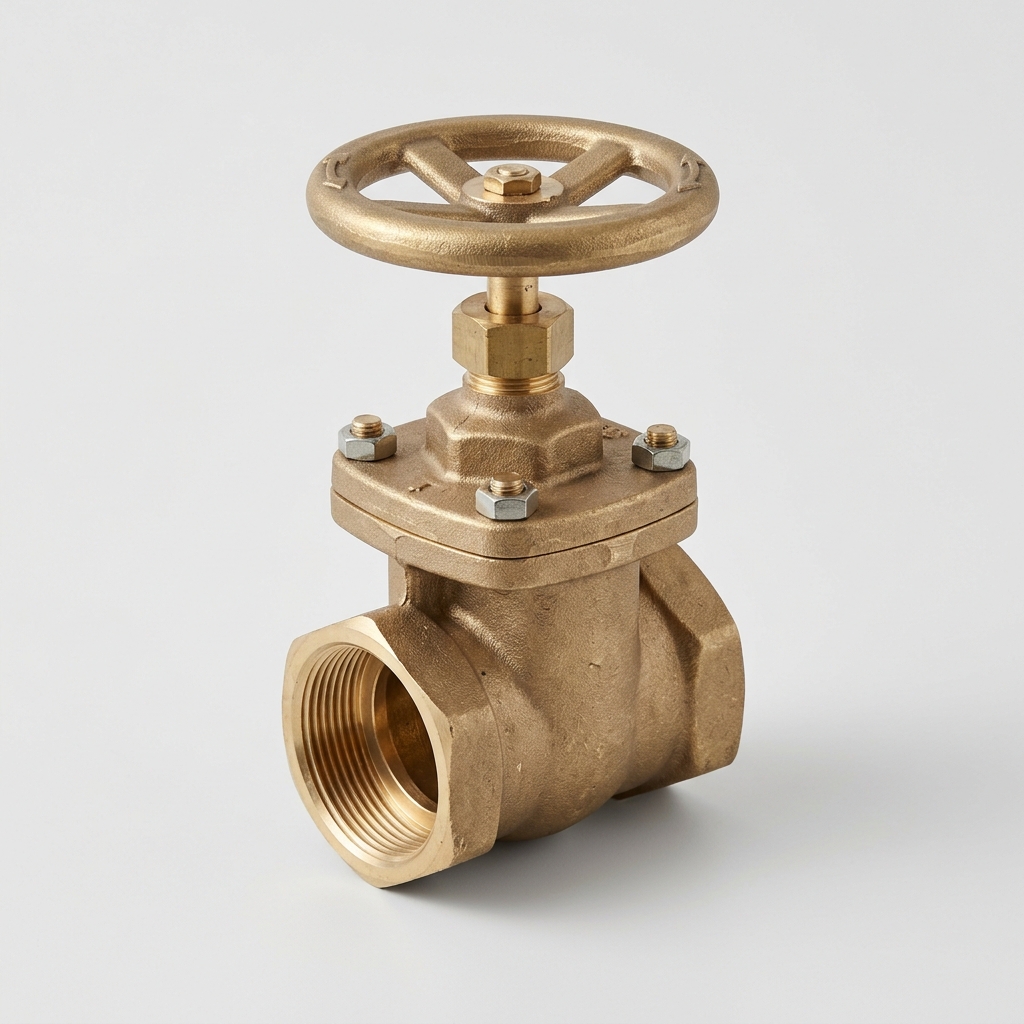 Brass Gate Valve (PN 16, Residential)