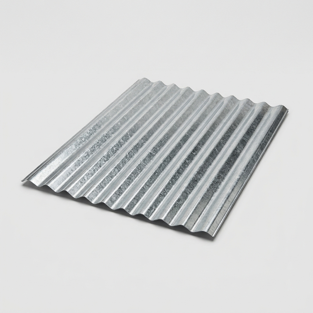 Galvanised Iron (GI) Corrugated Roofing Sheet — Zinc Coated