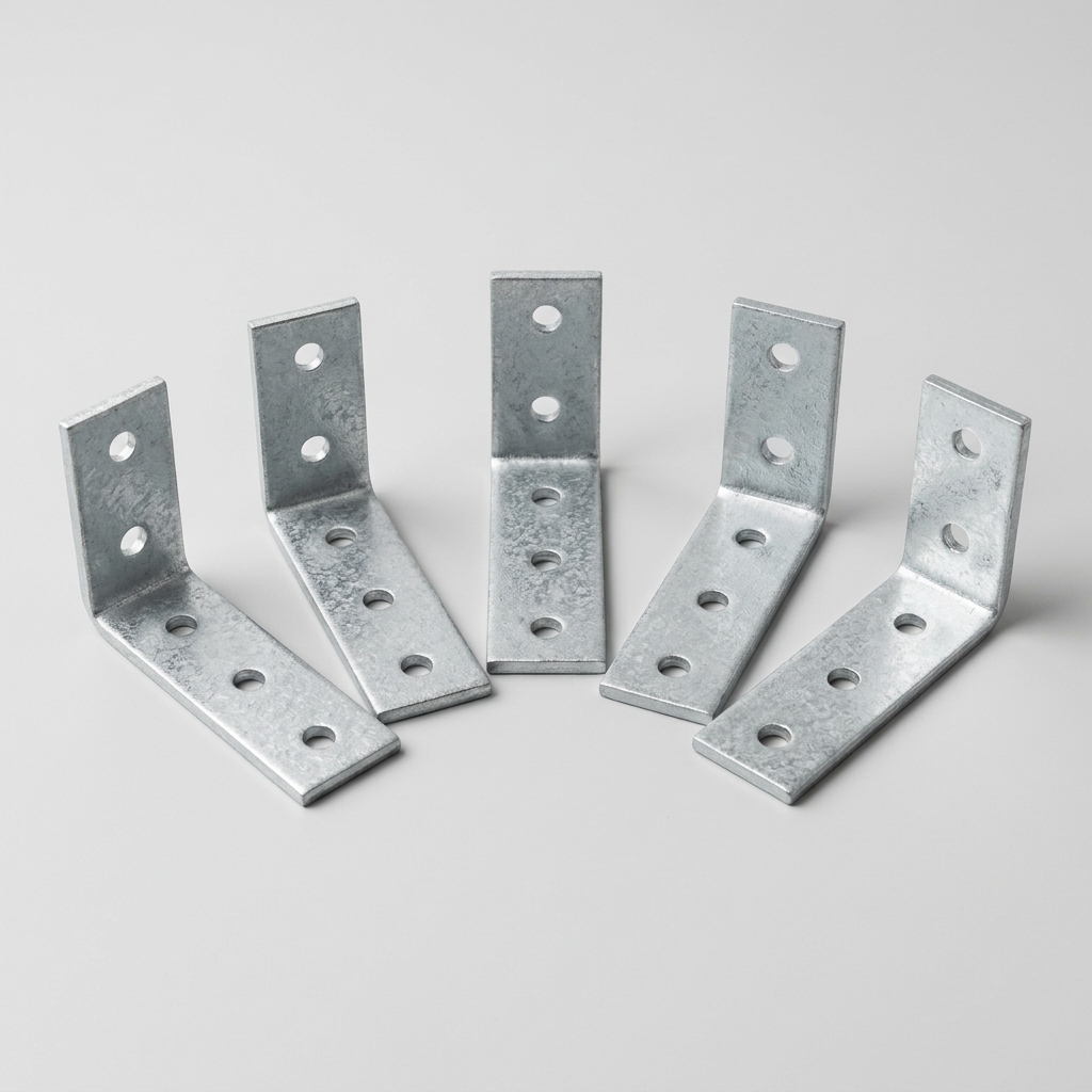 GI L-Bracket / Truss Connector Plate (Light Gauge, Roof Truss Fixing)