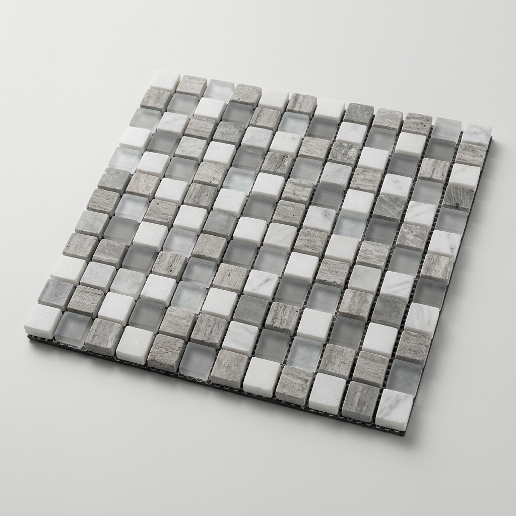 Mosaic Tile Sheet 300 × 300 mm (Porcelain or Ceramic)