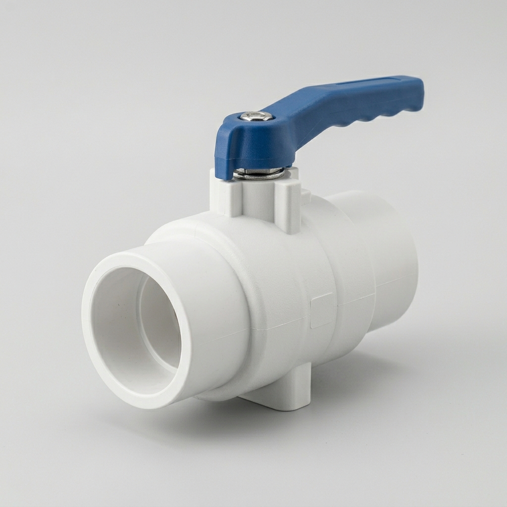 PVC Compact Ball Valve (Socket End)