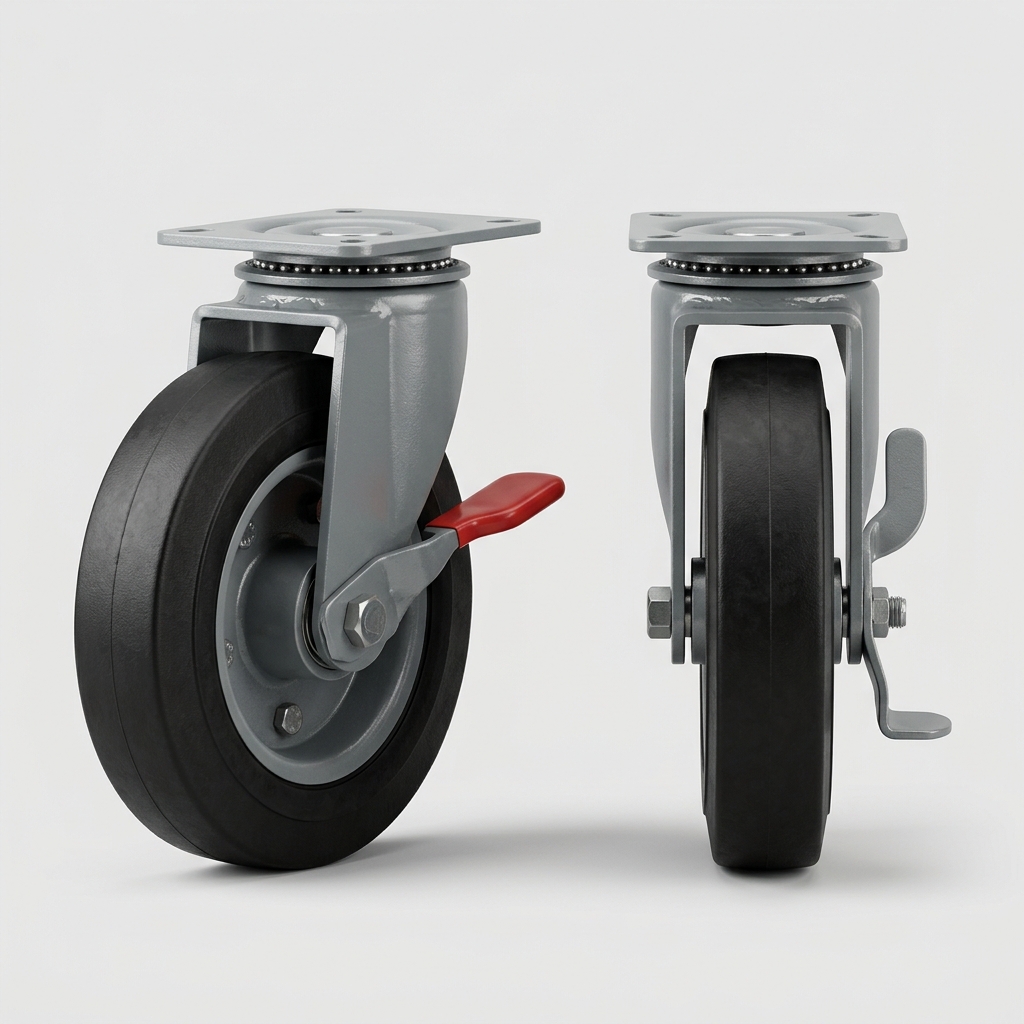 Scaffold Caster Wheel (Swivel Wheel with Brake)