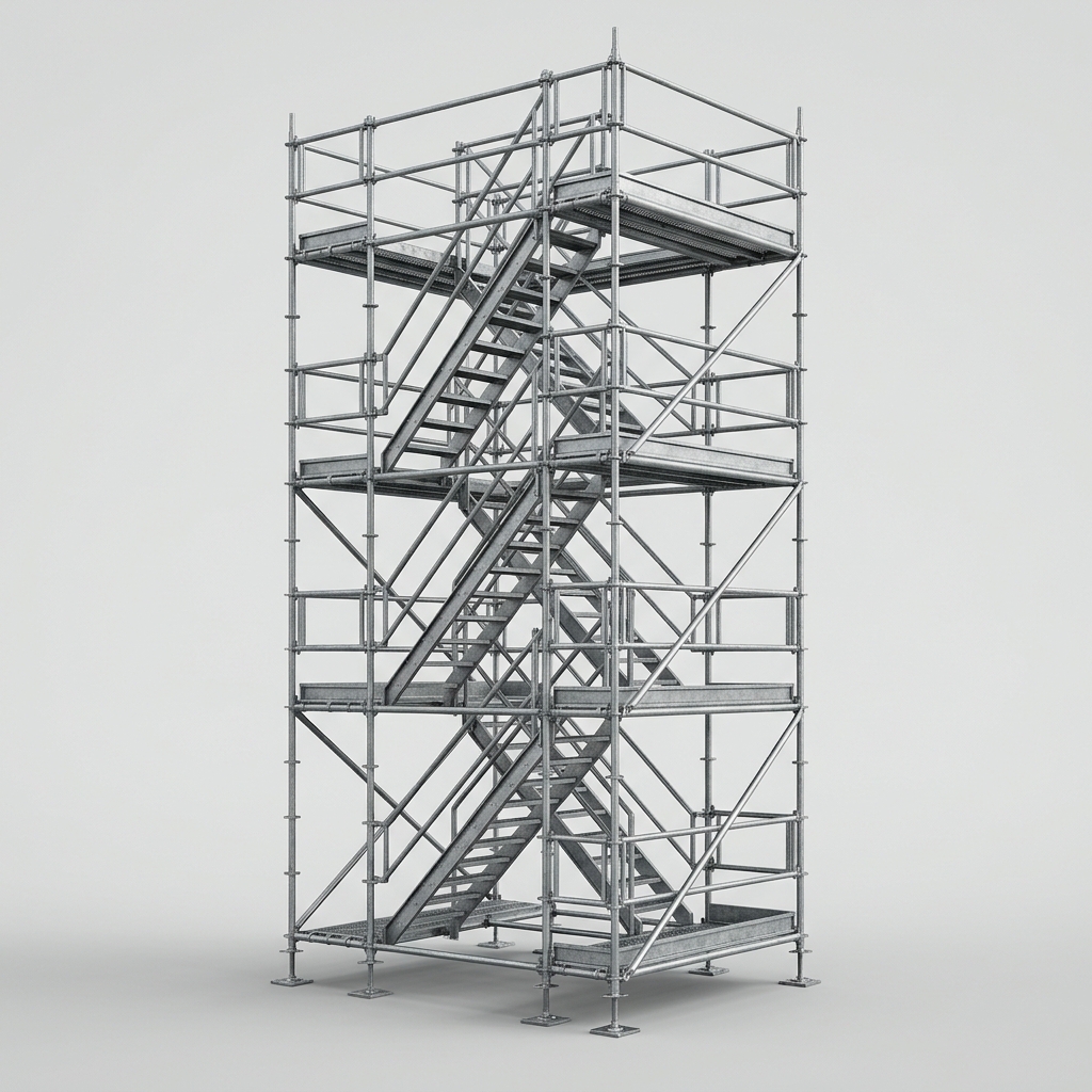 Scaffold Staircase Tower