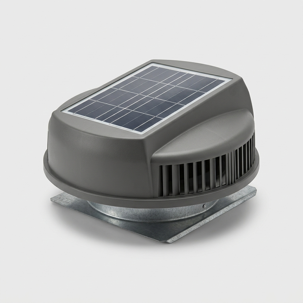 Solar-Powered Roof Ventilator