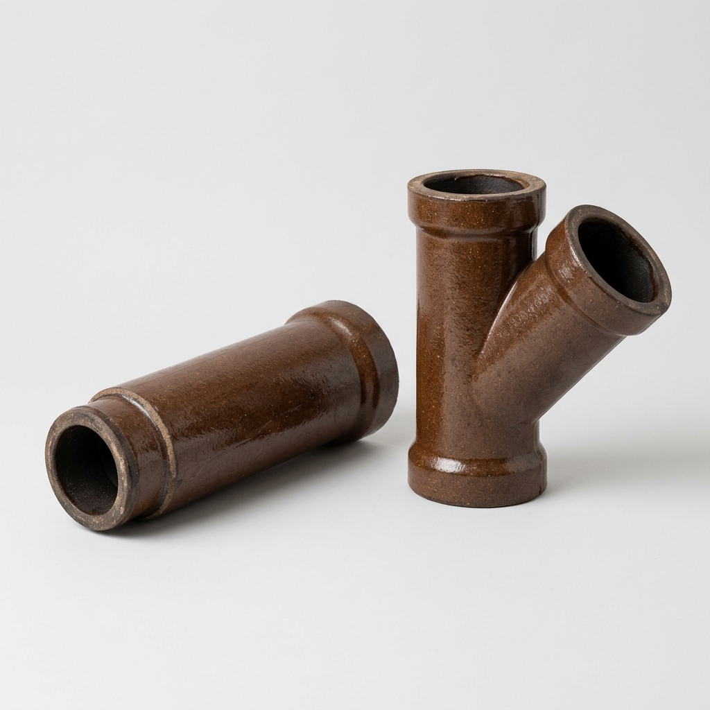 Vitrified Clay Pipe (VCP) — Straight and Fittings