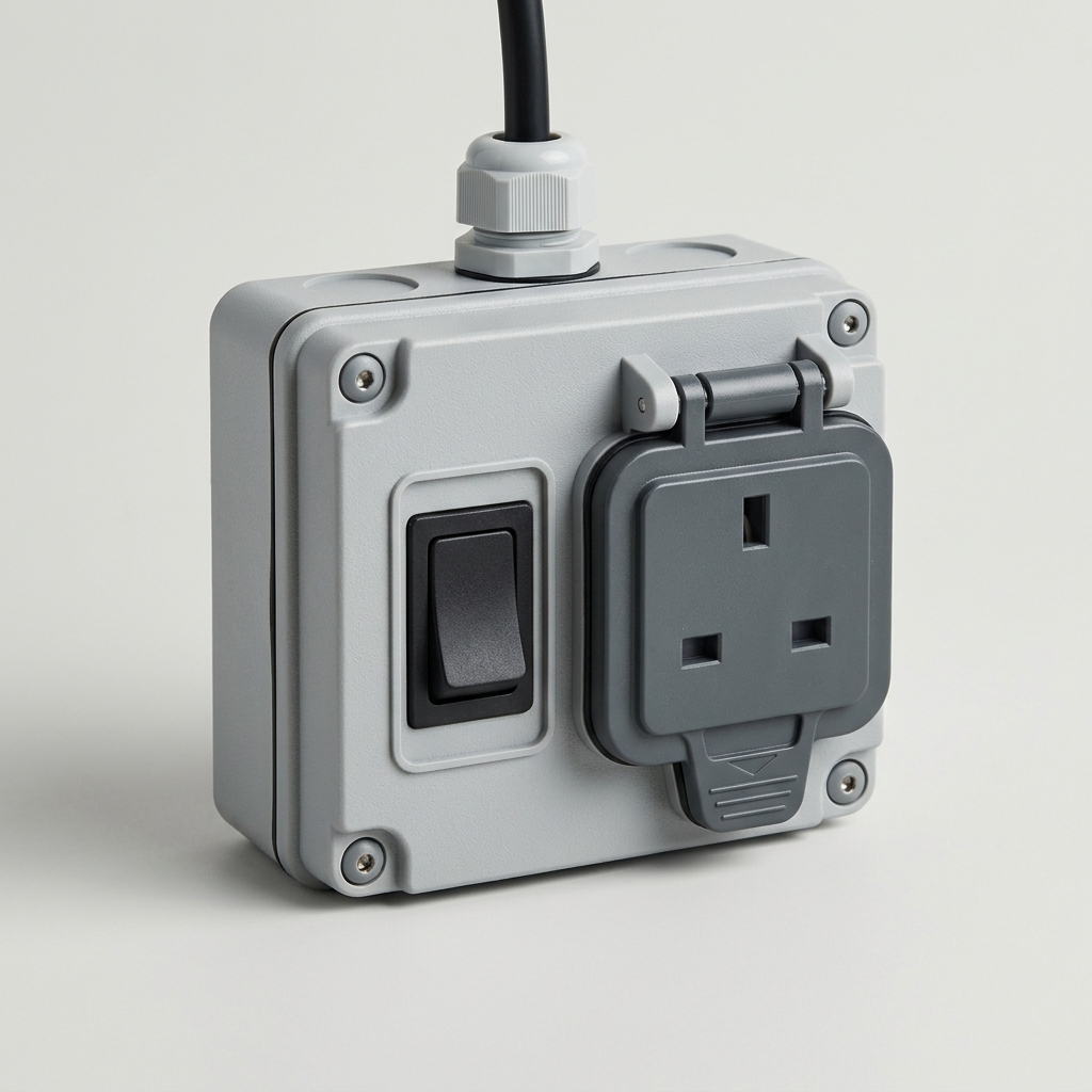 Weatherproof Switch / Socket Outlet IP55 250 V